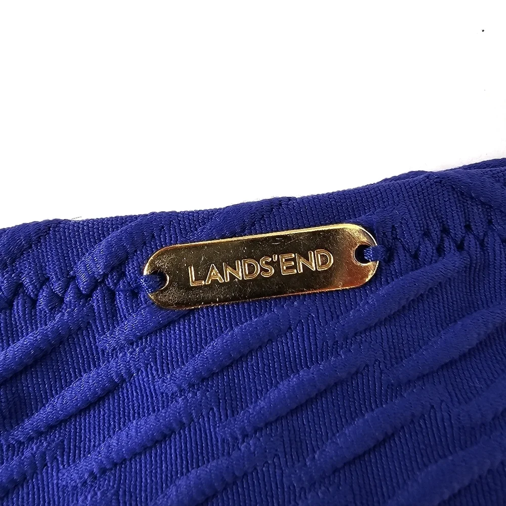 Land's End Textured Bikini Bottom